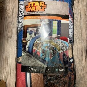 Disney Star Wars New Twin Size Reversible Comforter Blanket